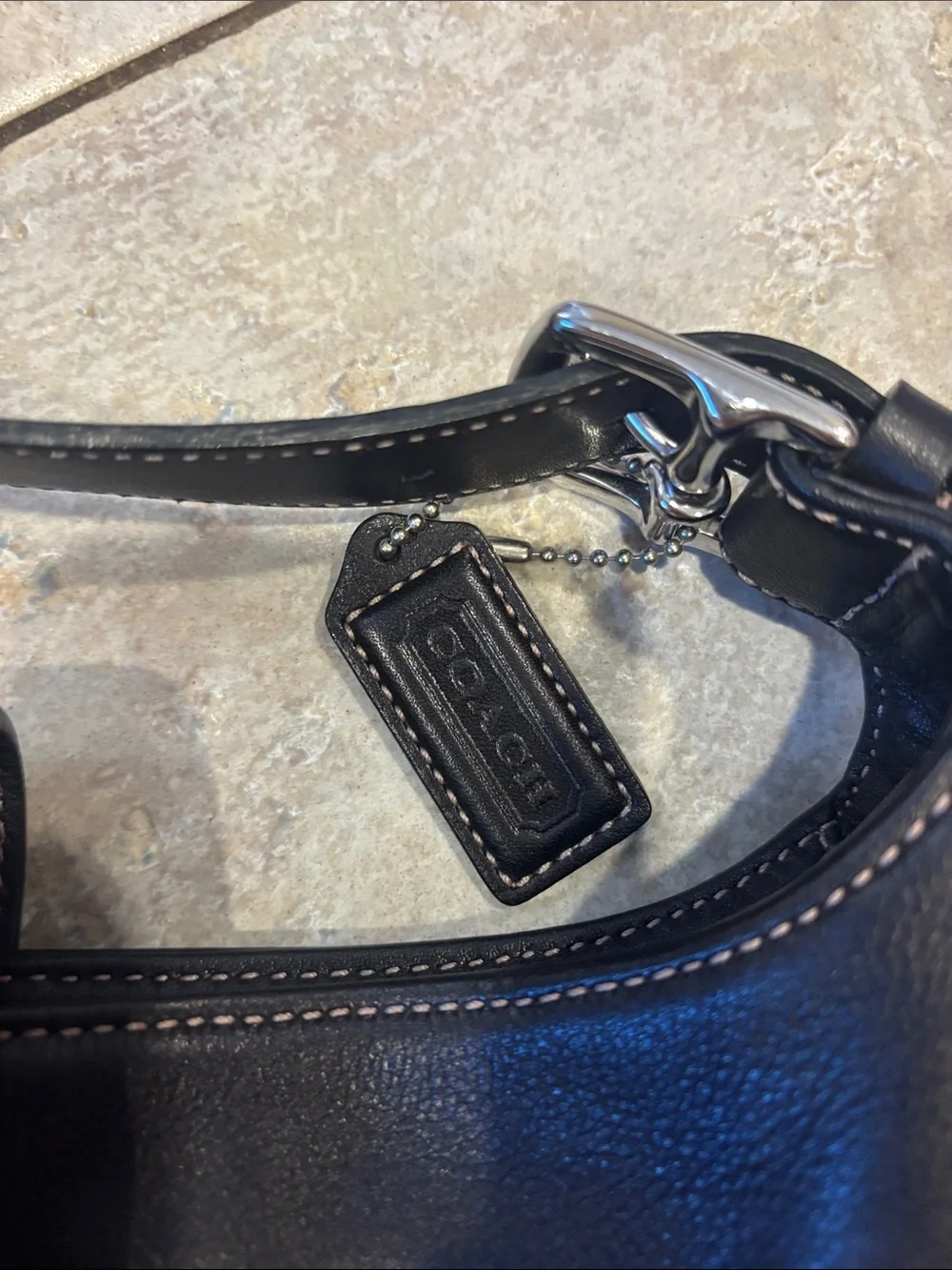 Vintage Coach Hamptons Leather Hobo Bag Style #7783